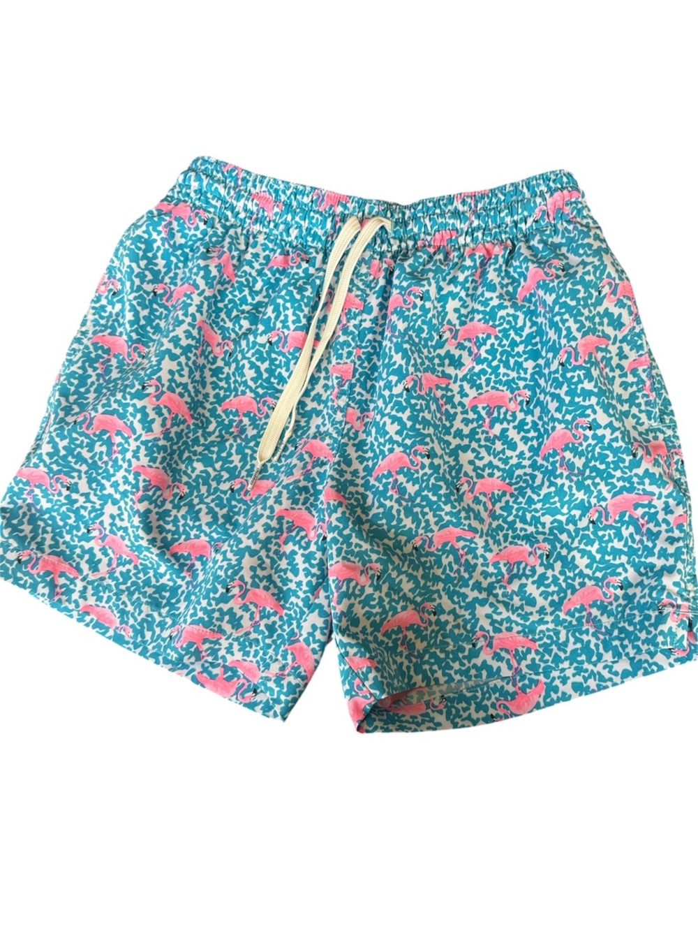 Chubbies lined Flamingo Swim 5.5" Trunks Beach Shorts size XS